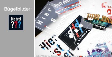 Bügelbilder DIE DREI ???