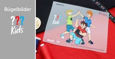 Bügelbilder DIE DREI ??? KIDS