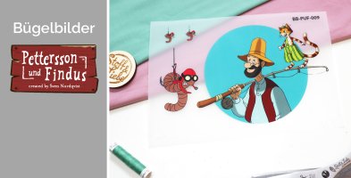 Bügelbilder PETTERSSON & FINDUS