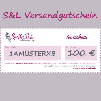100 € Versand-Gutschein HAPPY BIRTHDAY