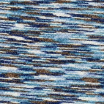 ALPEN FLEECE "JUST HAPPY" Blau
