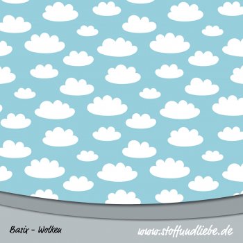 BASIX WOLKEN Hellblau