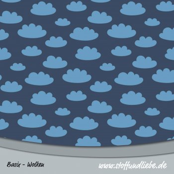 BASIX WOLKEN Dunkelblau