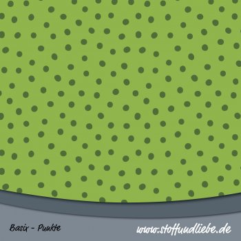 BASIX MINI DOTTIES Grün