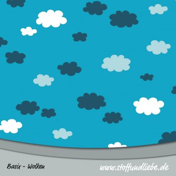 BASIX WÖLKCHEN Türkis