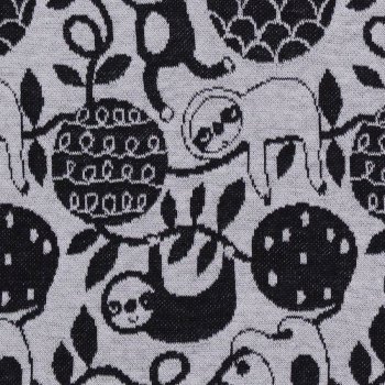 Lillestoff Jacquard LULLAARD Grau