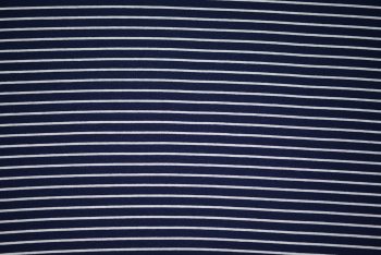 Viskosejersey "Katia" Weiß auf Blau