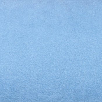 Baumwoll-Fleece "TEDDIE" Hellblau