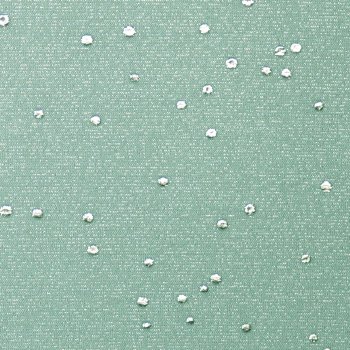 Viskosejersey "SPARKLING DOTS" Mint