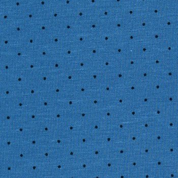 MICRO DOTS Schwarz auf Blau