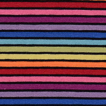 "MY STRIPES" Jersey Black Rainbow