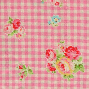 Floral Vichy Sugar Rosa