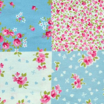 NIPPON Patchwork Blau