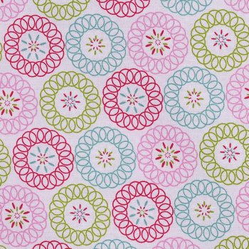 Tante Ema´s Spiralkreise Weiß