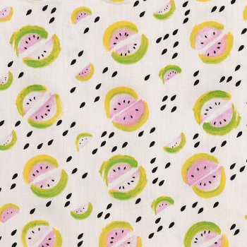 SWEET MELONS Popeline