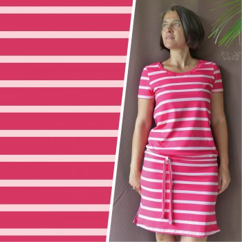 MEGA STRIPES Raspberry