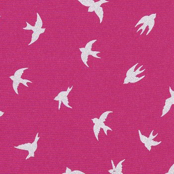 Soft Shell MAGIC REFLEC Bird Pink