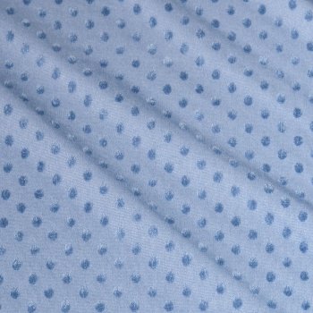 Struktur-Jersey "DOTTY" Rauchblau