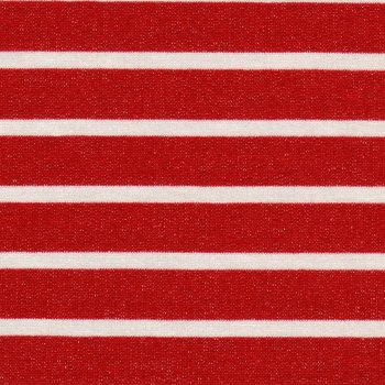 VISKOSE SWEAT Zartcreme auf Rot