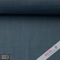 SOREA Double Slub Musselin Swafing RAUCHBLAU