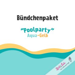 PAMUK BÜNDCHEN BUNDLE Aqua-Gelb