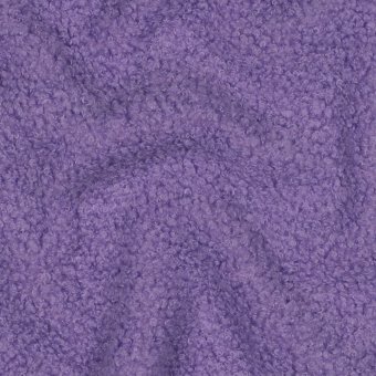 Teddy Fleece Doubleface (Bouclé) Lavendel 