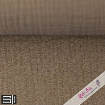 Musselin Jenke TAUPE 