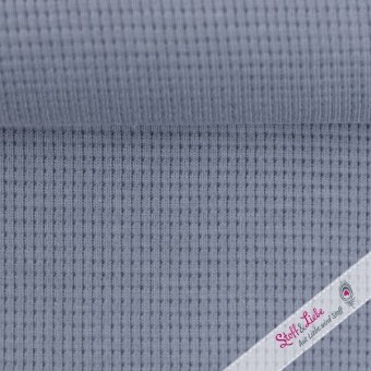 Waffeljersey CLARISSA  by Swafing TAUBENBLAU 