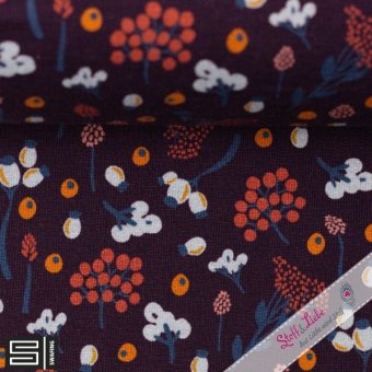 Sommersweat BERRY JAM by jolijou AUBERGINE 