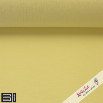 Reststück 0,8m! Sommer Sweat MAIKE HELLGELB 