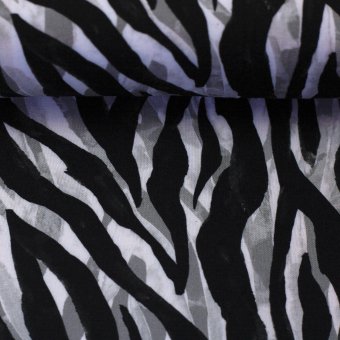 Viskose-Webstoff MAILAND Zebra-Look by Swafing 