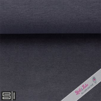 CARLOS Baumwollfleece ANTHRAZIT 