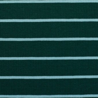 Jersey Streifen tannengrün-graublau  HW25 