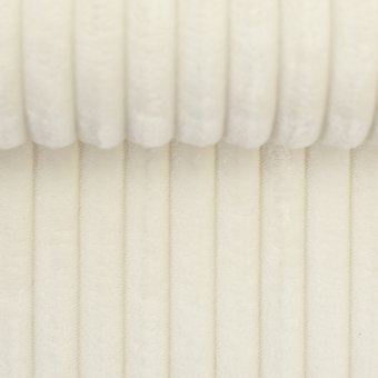 Cord-Samt MONTEVIDEO OFFWHITE by Swafing 