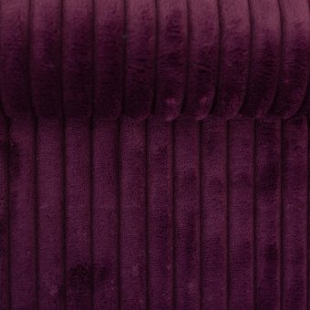 Cord-Samt MONTEVIDEO BORDEAUX by Swafing 
