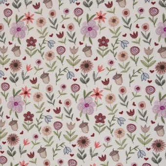 Sommersweat EMBROIDERY FLOWERS 