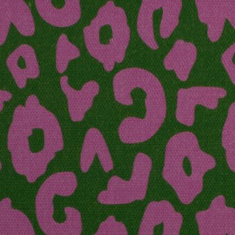 Canvas HAPPY LEO by Cherry Picking grün-rosa 