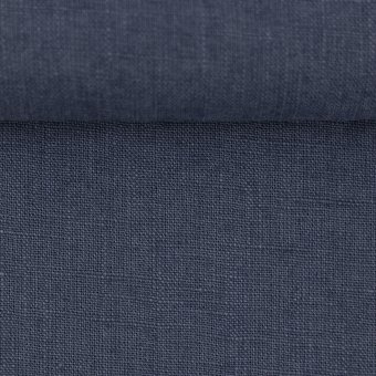 Baumwoll-Leinen KILIAN denimblau 
