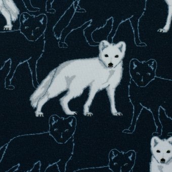 Jersey ARCTIC ANIMALS Polarfuchs by Swafing 