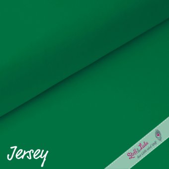 PAMUK® Jersey FLASCHENGRUEN 