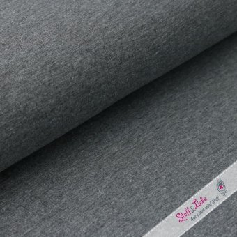 BIG10 - PAMUK® Jersey DUNKELGRAU MEL. 