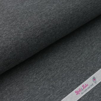 PAMUK® Jersey SCHIEFER MELANGE 