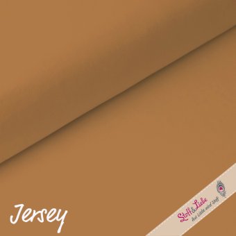 PAMUK® Jersey TOFFEE 