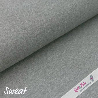 PAMUK® Sommer Sweat GRAU MELANGE 