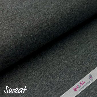 PAMUK® Sommer Sweat SCHIEFER MELANGE 