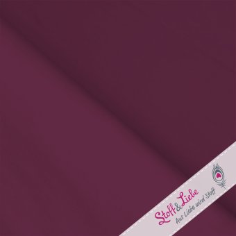 PAMUK® Bündchen BORDEAUX - 50 cm 