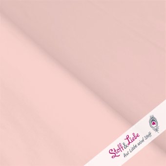 PAMUK® Bündchen STRAWBERRY CREAM - 50 cm 
