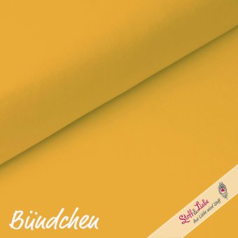 NEU! PAMUK® Bündchen DOTTERGELB 