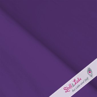 PAMUK® Bündchen PURPLE - 50 cm 