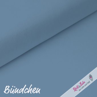 PAMUK® Bündchen TAUBENBLAU 